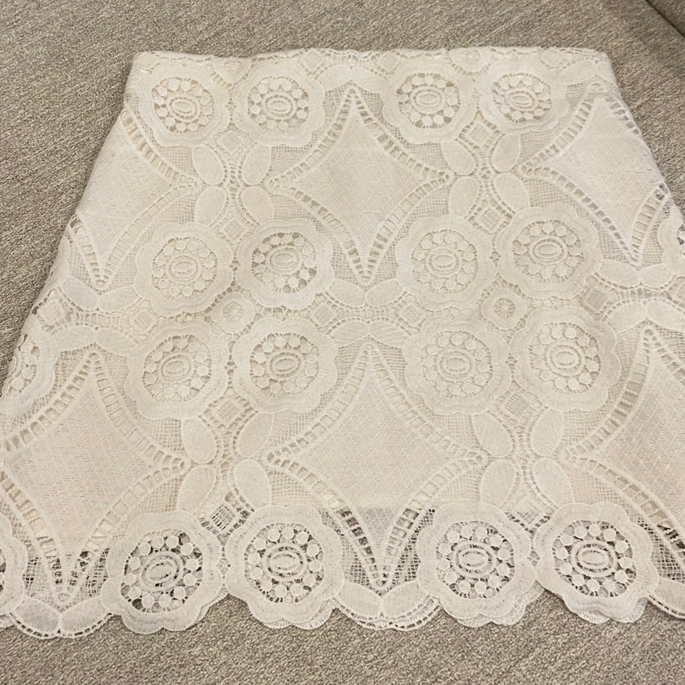 Abercrombie & Fitch Lace Mini Skirt